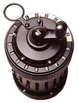 Curta mit der Einstellung 12345789